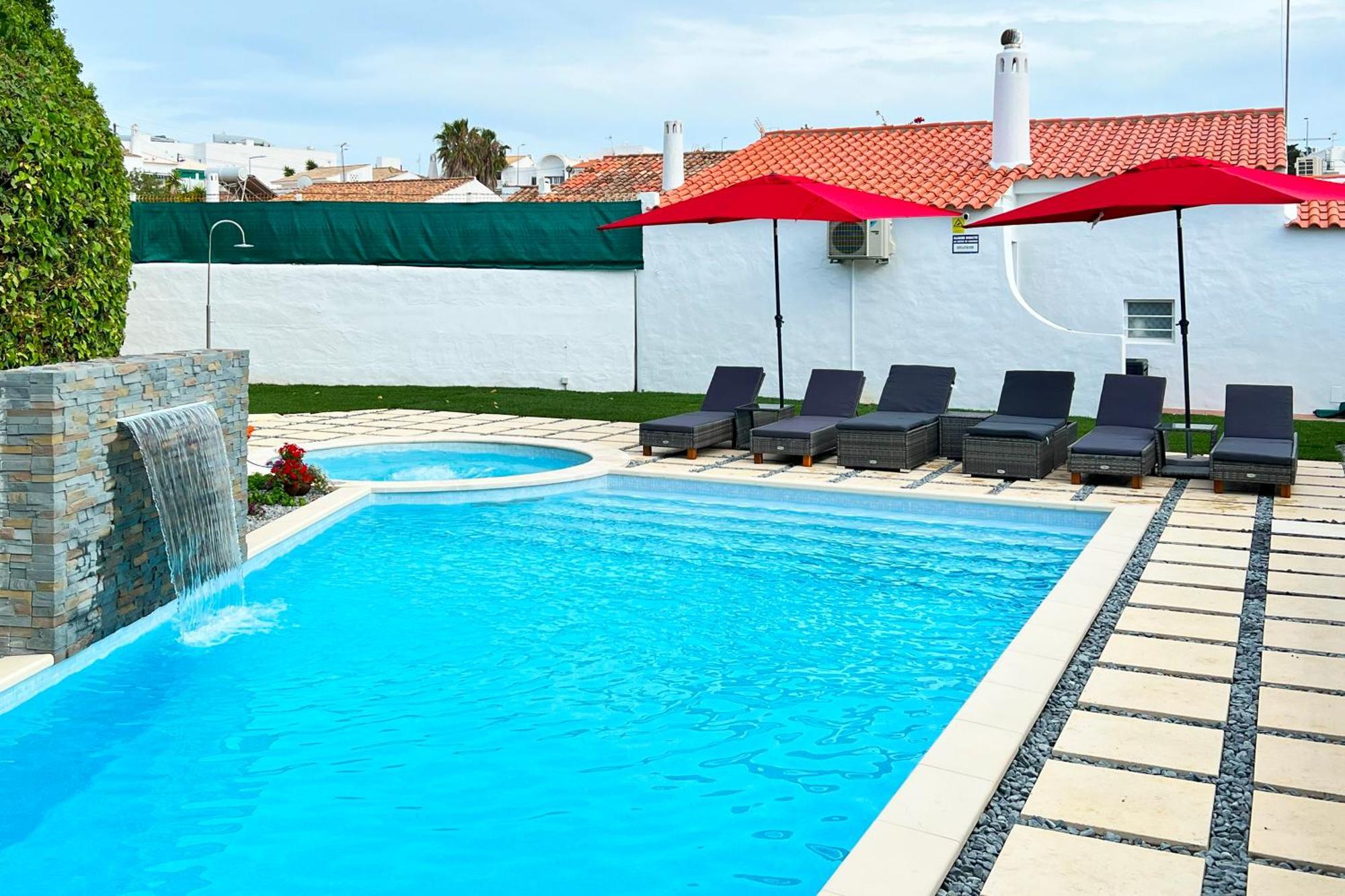 Lotus Villa 2, Albufeira Bagian luar foto